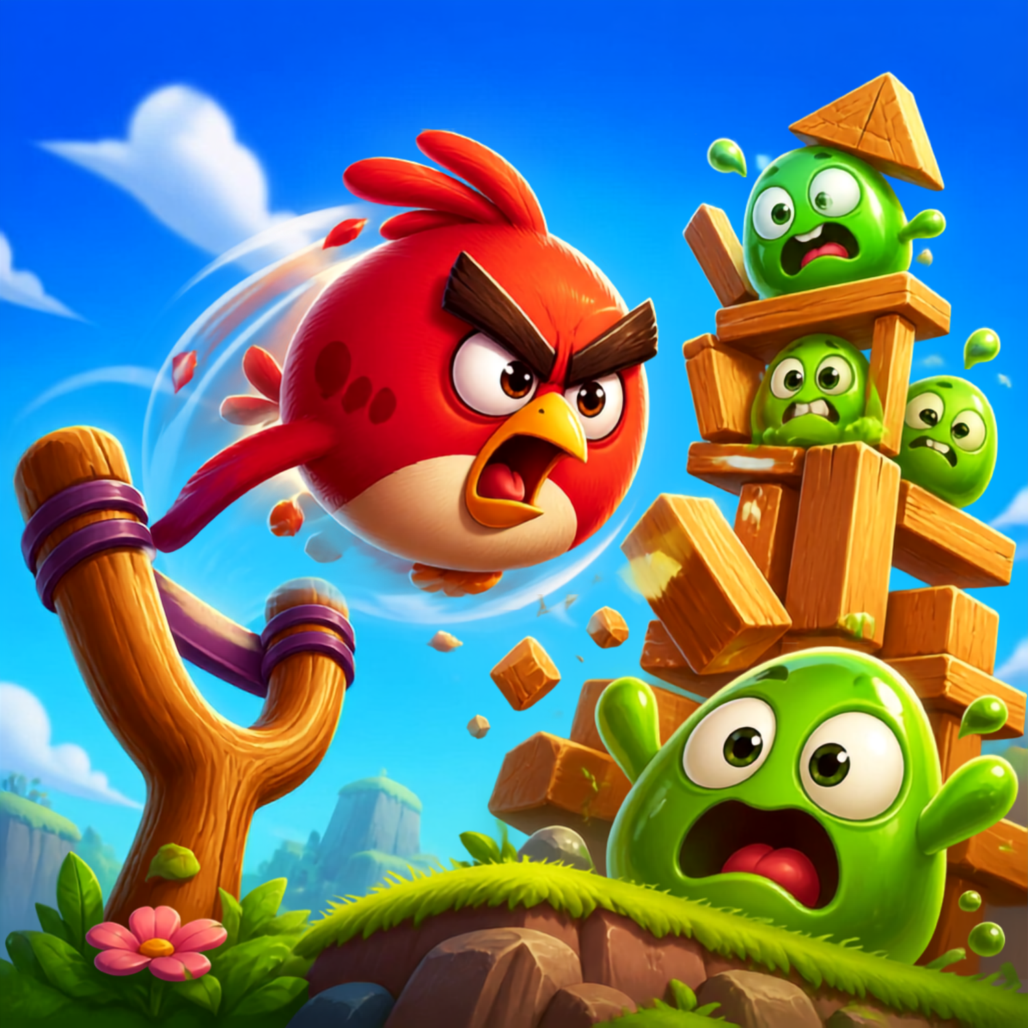 Angry Bird Style Game